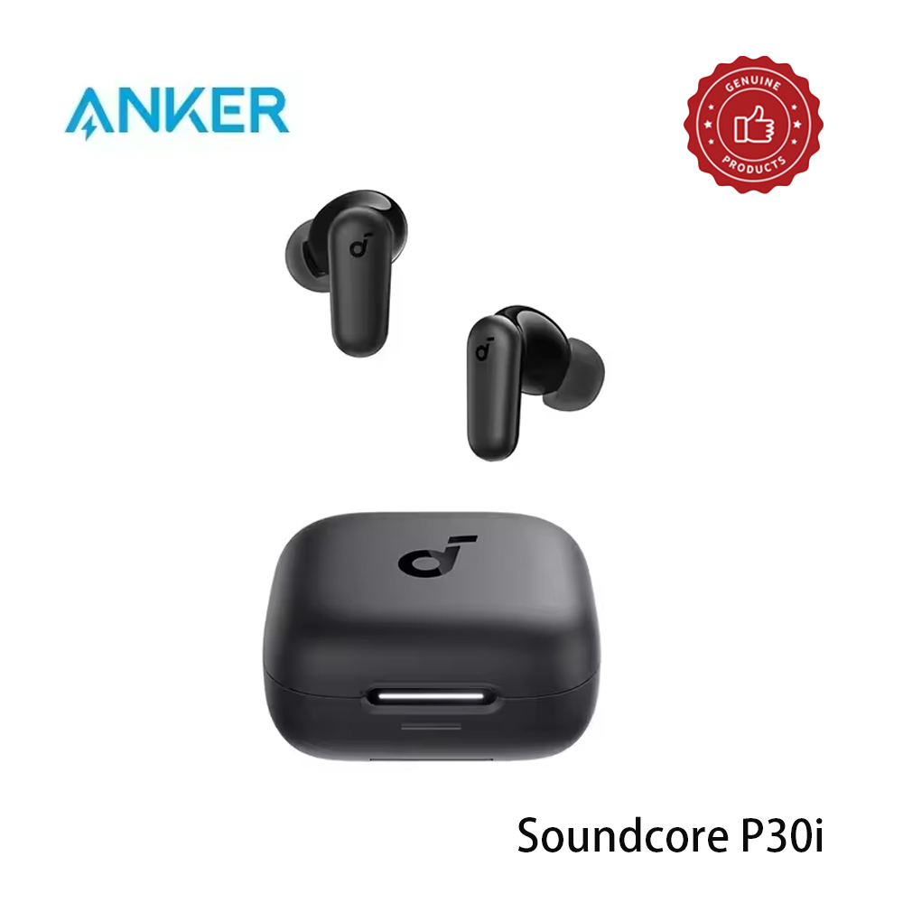 Wireless Charger - หูฟังบลูทูธ Anker Soundcore P30i ตัดเสียงรบกวนอัจฉริยะ พร้อมเอฟเฟกต์เสียงรอบทิศทาง