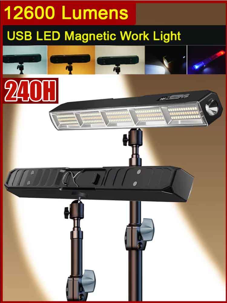 ไฟ LED แม่เหล็กกำลังสูง รุ่น 2 - Power Bank บทวิจารณ์และราคา
