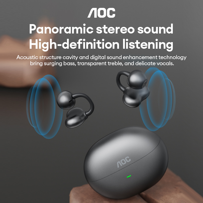 AOC ACD2544 หูฟังบลูทูธไร้สายแ - Wireless Charger บทวิจารณ์และราคา