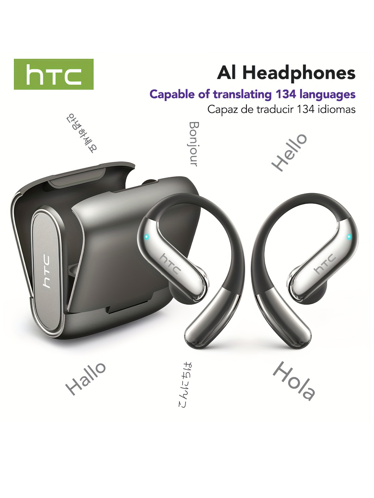 หูฟังบลูทูธแบบเปิดหู HTC เล่นไ - Wireless Charger บทวิจารณ์และราคา