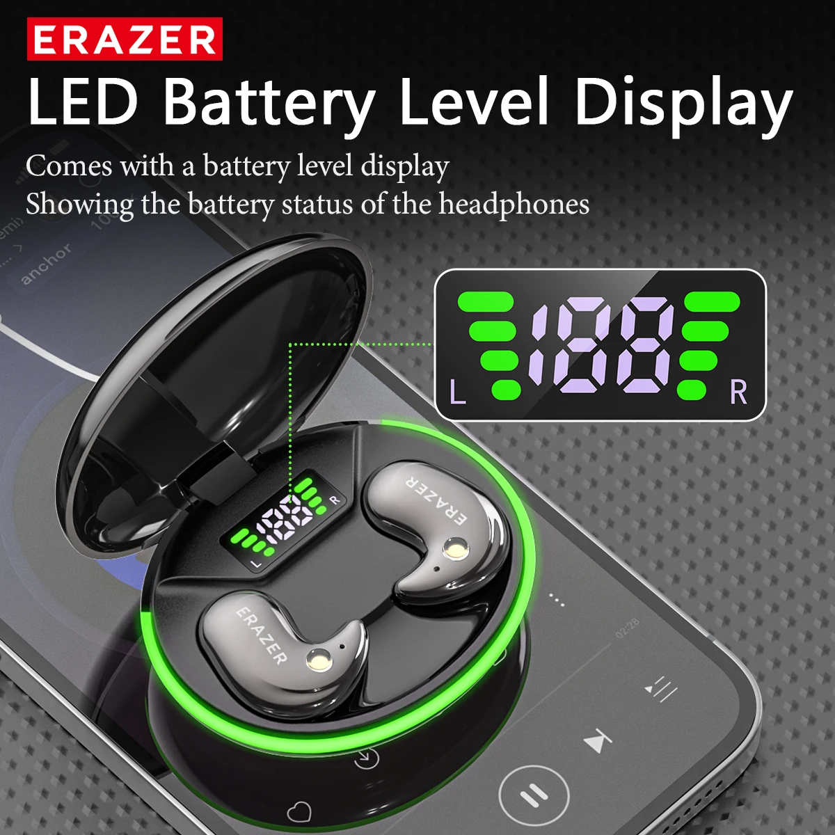 หูฟังบลูทูธแบบอินเอียร์ EARZER - Wireless Charger บทวิจารณ์และราคา